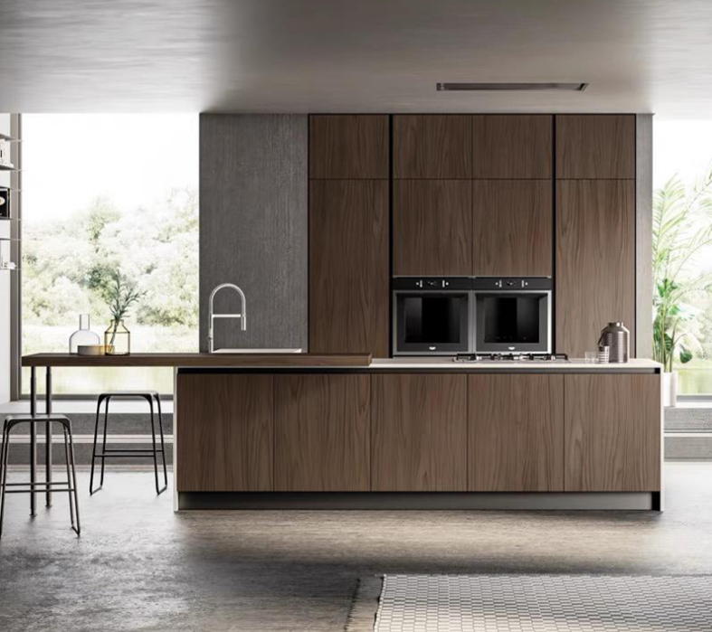 Modern kitchen minimalist  Nordic commercial kitchen utensils nepal wooden furniture kitchen cabinet - copy