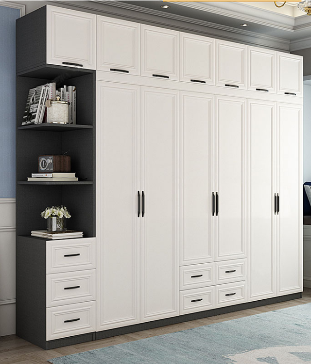 2023 new factory Cheap Price Bedroom  aluminium wardrobe cabinet folding clothes wardrobe - copy