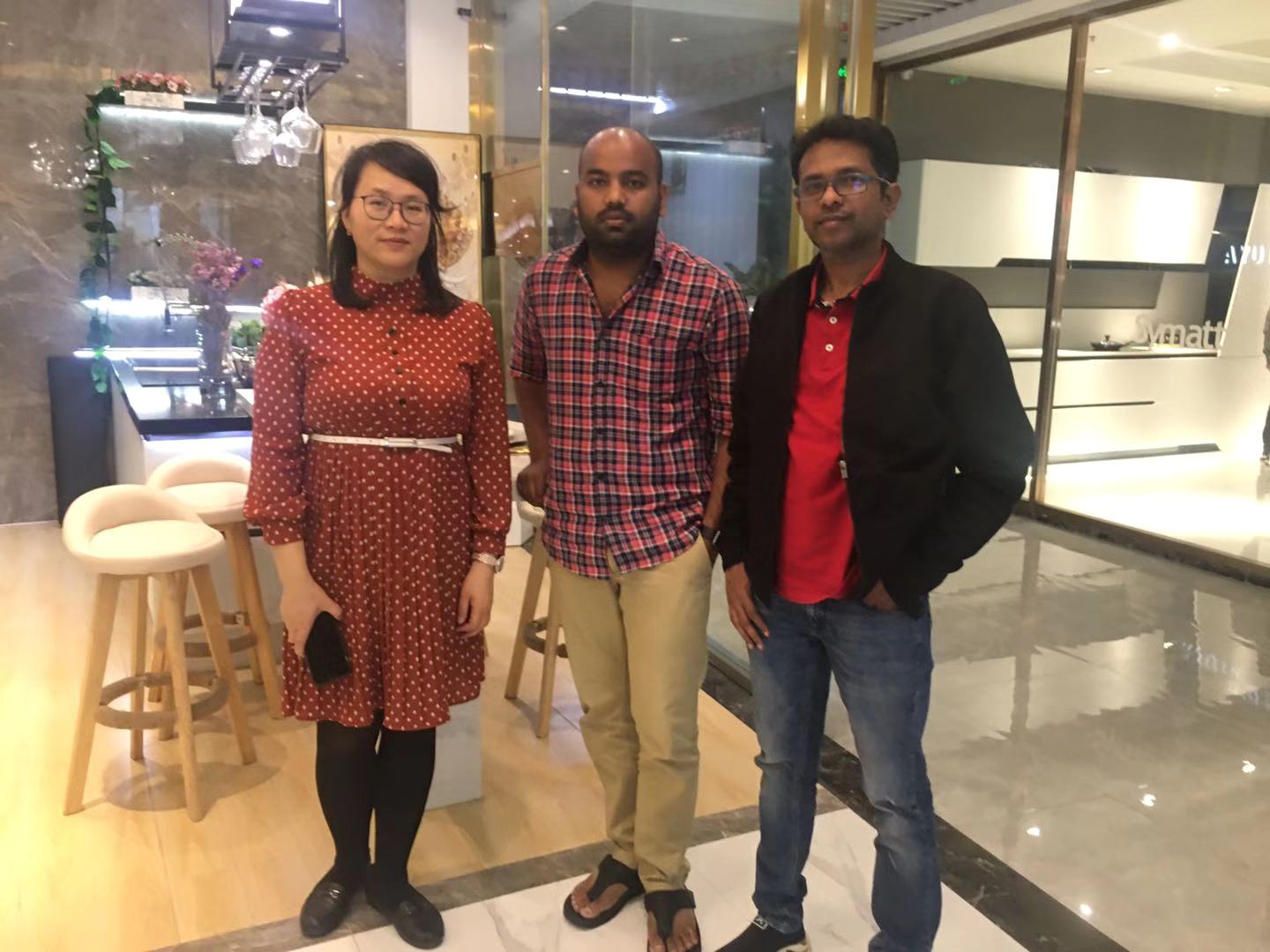 Group photo of guests 