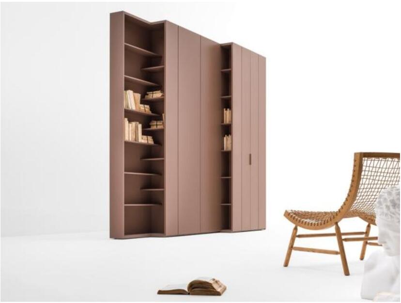 home bedroom Panel cabinet combination open large shelf travel wardrobe