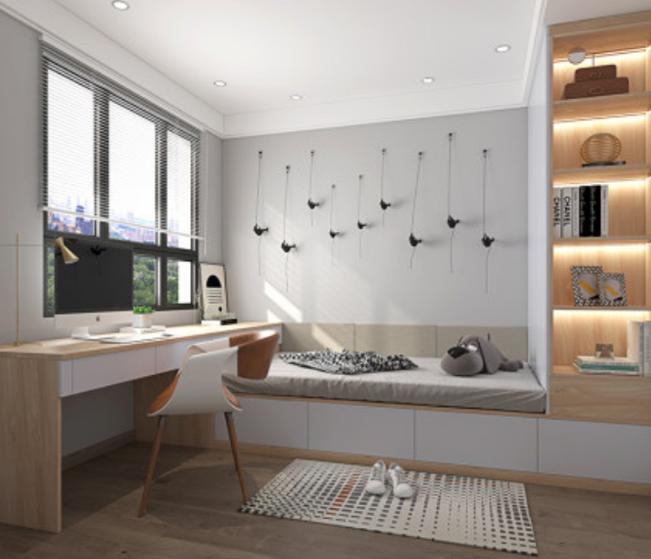 wooden Bedroom Design Swing Door Wardrobe Pull Down Wardrobe Lift Collapsible Closet Rod