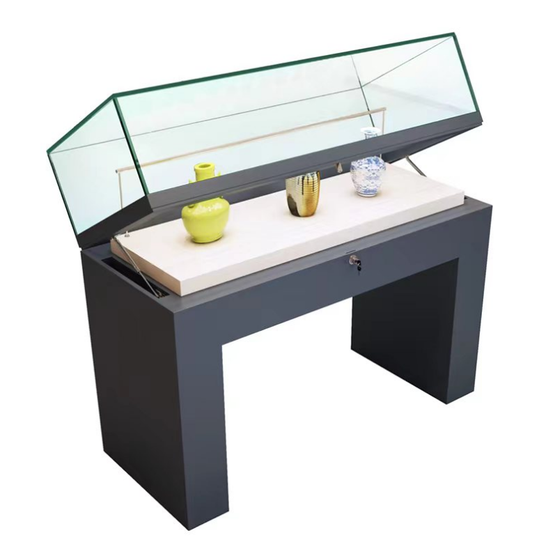 New luxury Glass jewelry display cabinetl storage cabinet show cabinet