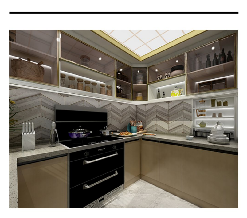 mdf kitchen mobile home kitchen cabinets Warm and fashionable new home design Furniture