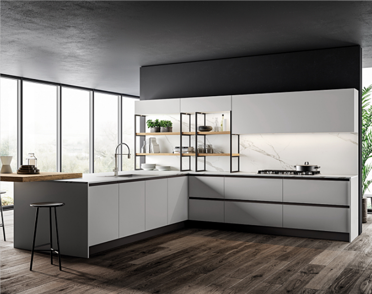 luxury modern household kitchen cabinet quartz stone countertops cabinet modern middle kitchen cabinets
