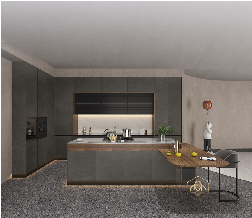 kitchen cabinet base unit  new style luxury customized furnitur garbage can sliding pull out kitchen cabinet - copy