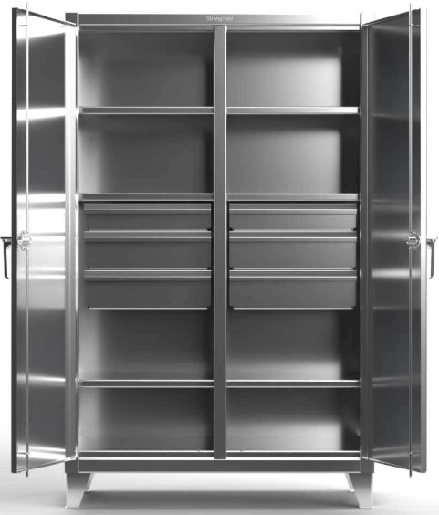 stainless steel storage cabinet