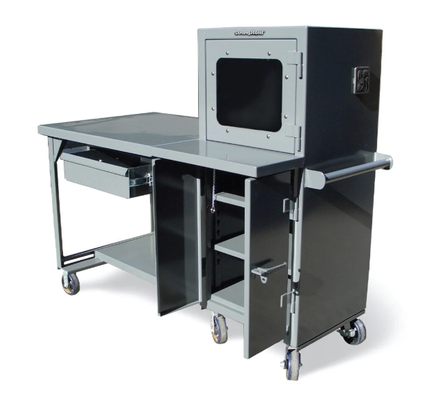 stainless steel computer cabinet